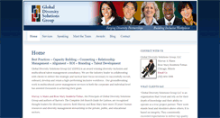 Desktop Screenshot of globaldiversitysolutions.com